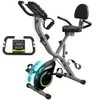LINBOLUSA Indoor Exercise Bike for Seniors, 5 IN 1 Foldable