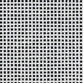 Zweigart Orange Line Blank MonoDeluxe 14-Mesh White Needlepoint Canvas 16" X 16"