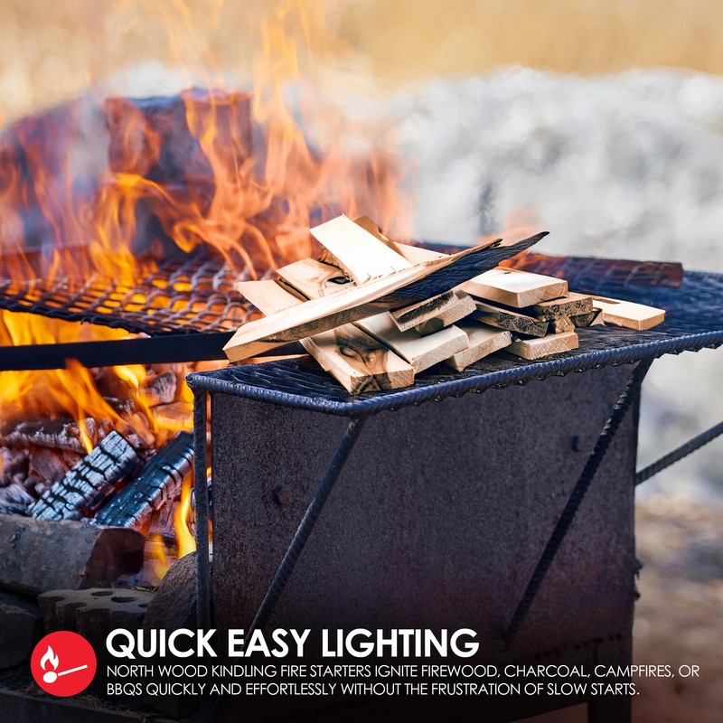 10lbs Kindling Wood - Fire Starters for Campfires - 100%