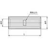 JAPPY B-250 JP Bare Compression Sleeve Butt Sleeve (B Shape)