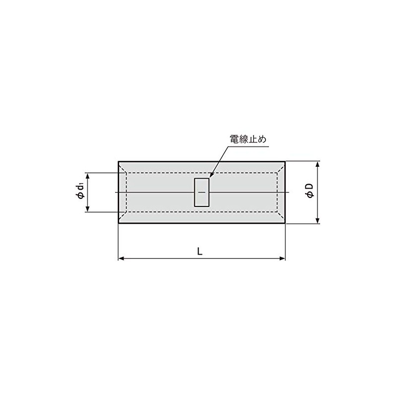 JAPPY B-250 JP Bare Compression Sleeve Butt Sleeve (B Shape)