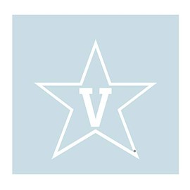 Craftique Vanderbilt Decal (White Star V Decal (3''4''6''12''18''), 3 in)