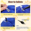 Uaidie Dog Cone Collar with Enhanced Anti-Licking, Inflatable Dog Cone