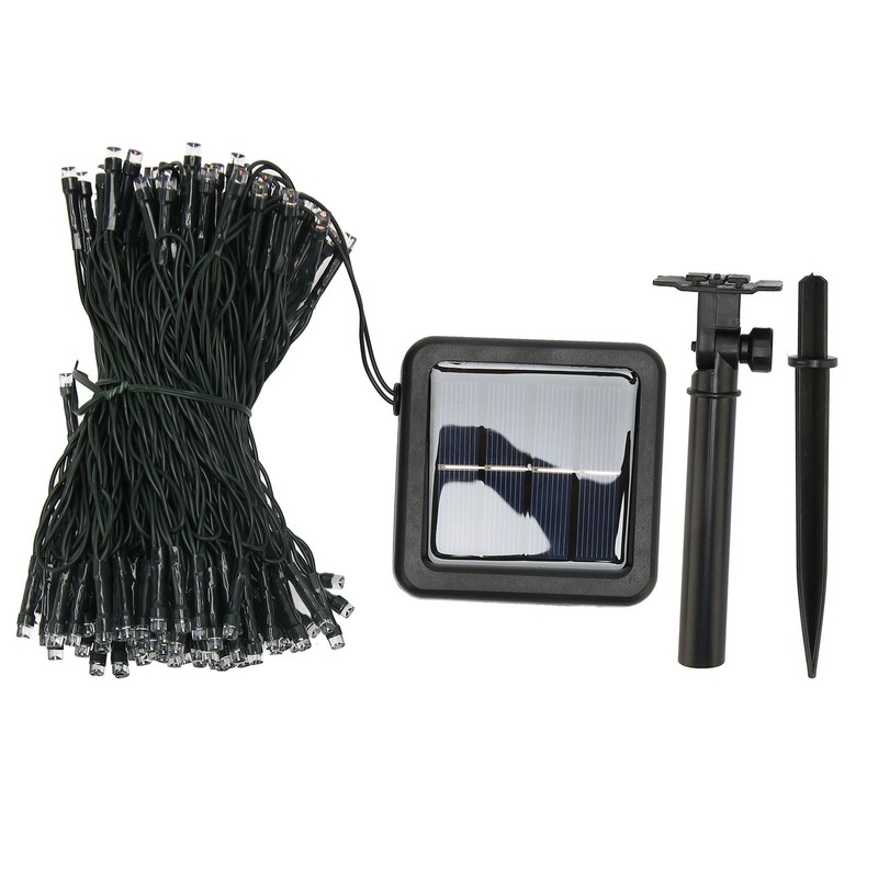 LED Solar String Lights 8 Modes 200 Lamps 22 Meters