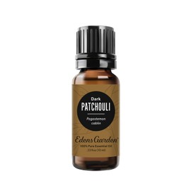 Edens Garden Patchouli- Dark Essential Oil, 100% Pure Therapeutic Grade (Undiluted Natural/Homeopathic Aromatherapy Scented Essential Oil Singles) 10 ml