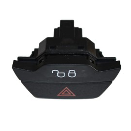 MKAREPART Hazard Warning Light and Door Lock Switch Compatible with Transit Custom Connect Fiesta Focus B Max C Max 1519127 BK3T13A350AA