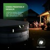 UIRWAY 12x24 FT Winter Oval Pool Cover with Reflective Strips