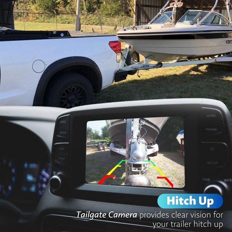 EWAY Tailgate Handle Reverse Backup Camera Replacement for Ford F150