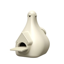 Wild Bird Lover's Deluxe Purple Martin Gourd – Starling-Resistant Birdhouse with Extended Porch & Ventilation