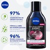 NIVEA Agua Micelar Desmaquillante Expert (400 ml) - Fórmula Vegana