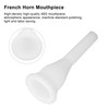French Horn Mouthpiece White MT23 Mibet ABS NonToxic Harmless Musical