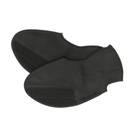Paradec Cateva Plus Heel Shoe Cover, Charcoal Black, Size: Approx. W 9.0 x H 6.9 x D 0.6 inches (22.8 x 17.5 x 1.5 cm)