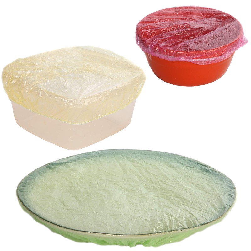 Elastic Food Covers, Plastic Kitchen Storage Lids for Meal Prep