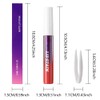 evpct Mauve Red Peel Off Lip Stain Tints with Tweezer,