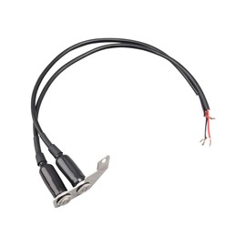 CHELHEAD Motorcycle Switch, Dual Stainless Steel, For Lights, 3-Wire Switch, Color Changing Control, Multi-functional, 1 Piece