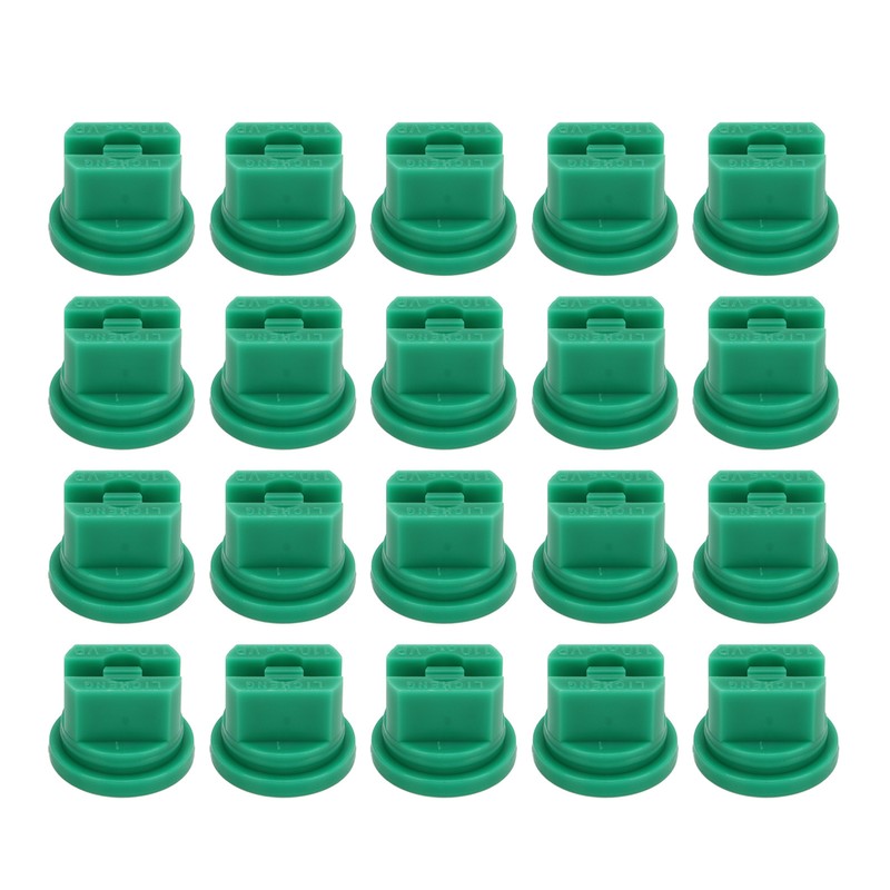 20pcs Flat Fan Spray Tip High Pressure Plastic Agricultural Sprayer