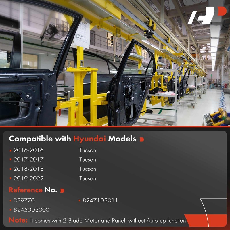 A-Premium Front Driver Side Electric Power Window Regulator with Motor