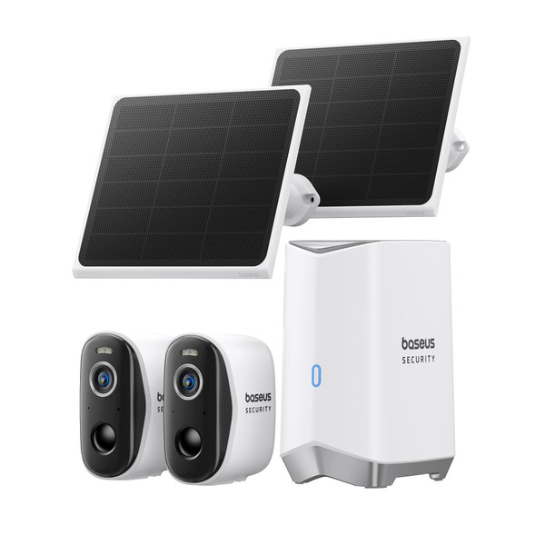 Security N1 Kit Outdoor Camera 2-Cam with Solar Panel
