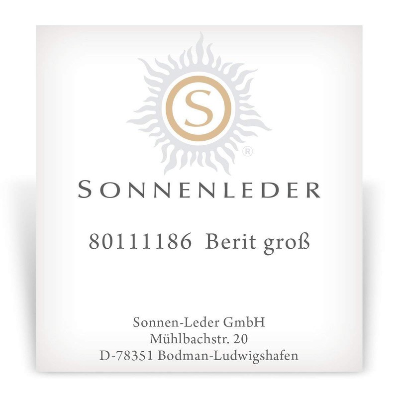 Sonnenleder – High-Quality Pencil Case "Ready Gross" Colour: Blue/Light Green