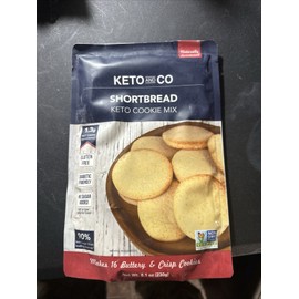 keto and co 4 bags keto and co shortbread cookie mix bb 9/2025 discontinued hard to find!