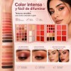 5 En 1 Paleta Sombras, Gloss, Iluminador, Rubor Y Contorno