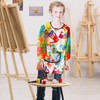 Kids Painting Apron - Waterproof Long Sleeve Art Apron with