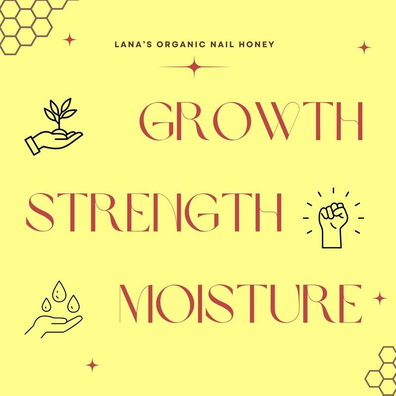 Twinkled T Nail Honey - Organic Nail Growth Oil for