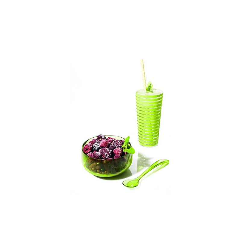 zak! Ice Spoon Stacky 15cm in red, Fuchsia