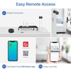 ZOSI 1080P Home CCTV Camera System with Human Vehicle Detection,