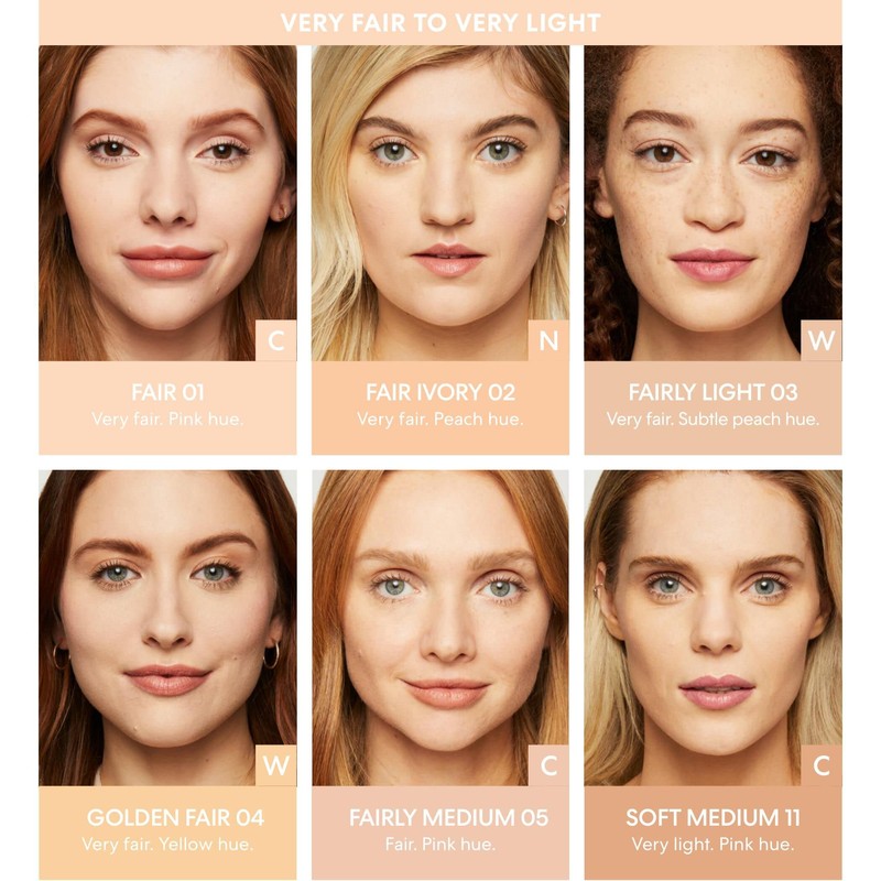 Original Matte Loose Mineral Foundation SPF 15, 01 Fair, Vegan,