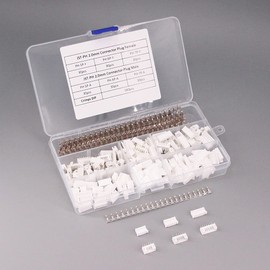 RFaha 720pcs JST-PH Kit 2.0mm 2/3/4/5/6/7 Pin Female Head Plug JST PH Adapter Housing Connector Cable Socket Male Female Crimp DIP Kit(PH#5-7)