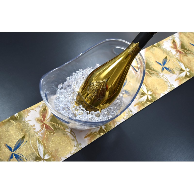 Shinsendo Kimono Table Runner, Japanese Hostess Table Coordination, 70.9 x
