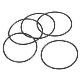 PATIKIL Nitrile Rubber O-Rings 54mm OD 50mm ID 2mm Width, 20 Pcs Metric Sealing Gasket for Faucet Plumbing Automotive Repair, Black