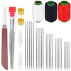 Hysagtek 34 Pcs Steel Sewing Needles Kit - Big Eye