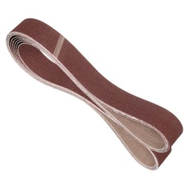 Kozelo 6 Pcs Sanding Belts 2 x 72 Inch 80 Grit Aluminum Oxide Abrasive Sandpaper for Belt Sander Metal Grinding Wood Working Weld Rust Removal
