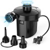 Electric Air Pump for Inflatables,Portable Quick-Fill Air Pump with 3