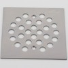 VOURUNA Square 4-1/4(4.25) inch Screw-in Shower Floor Drain Grate Strainer