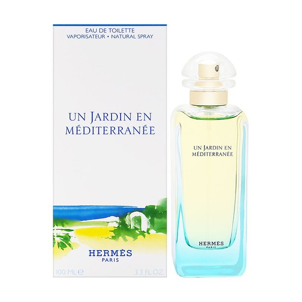 Un Jardin En Mediterranee By Hermes For Women. Eau De Toilette Spray 3.3 Ounces