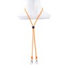 Asusolvent Adjustable Neck Lanyard with Double Hooks for ID Holder,