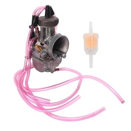 JIK PWK Carburetor 28 30 32 34 35 36 38 40mm Racing Carb Universal 2T 4T Engine Dirt Bike Motocross Motorcycle Scooter ATV Quad (PWK-Aluminium, 35MM)