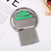 Professional Premium Stainless Steel Lice Comb and Nits with Round