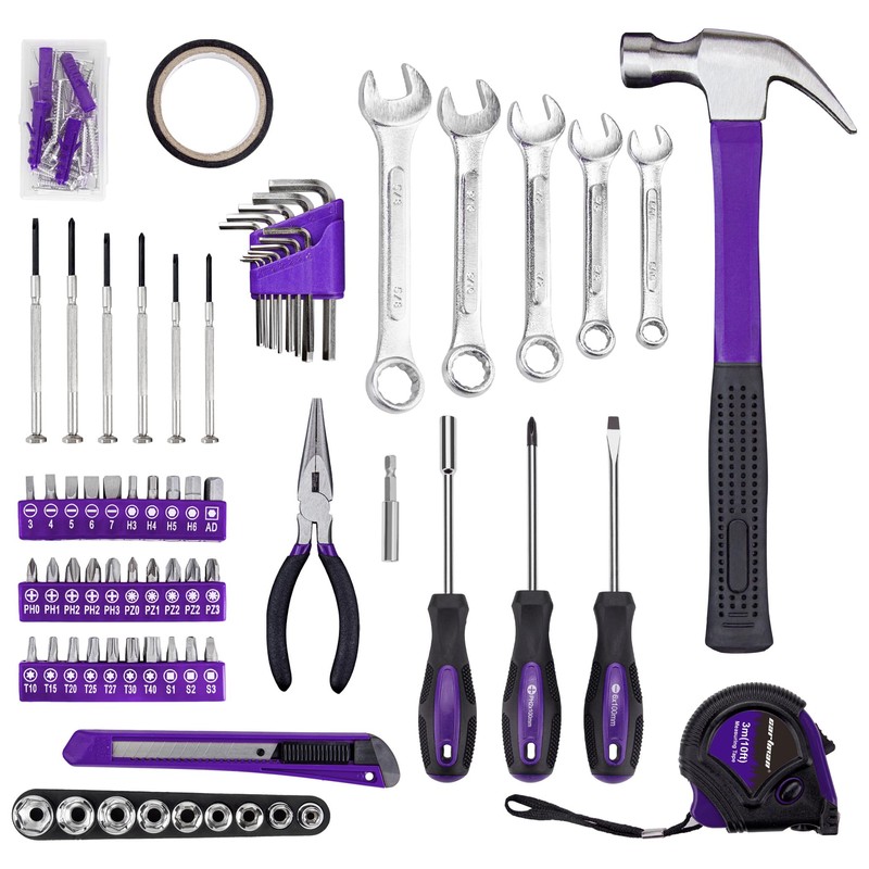 CARTMAN 148-Piece Automotive and Household Tool Set Perfect for Car