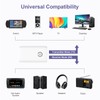 OQIMAX Bluetooth 5.0 Transmitter Receiver, 2-in-1 3.5mm Bluetooth Aux Adapter