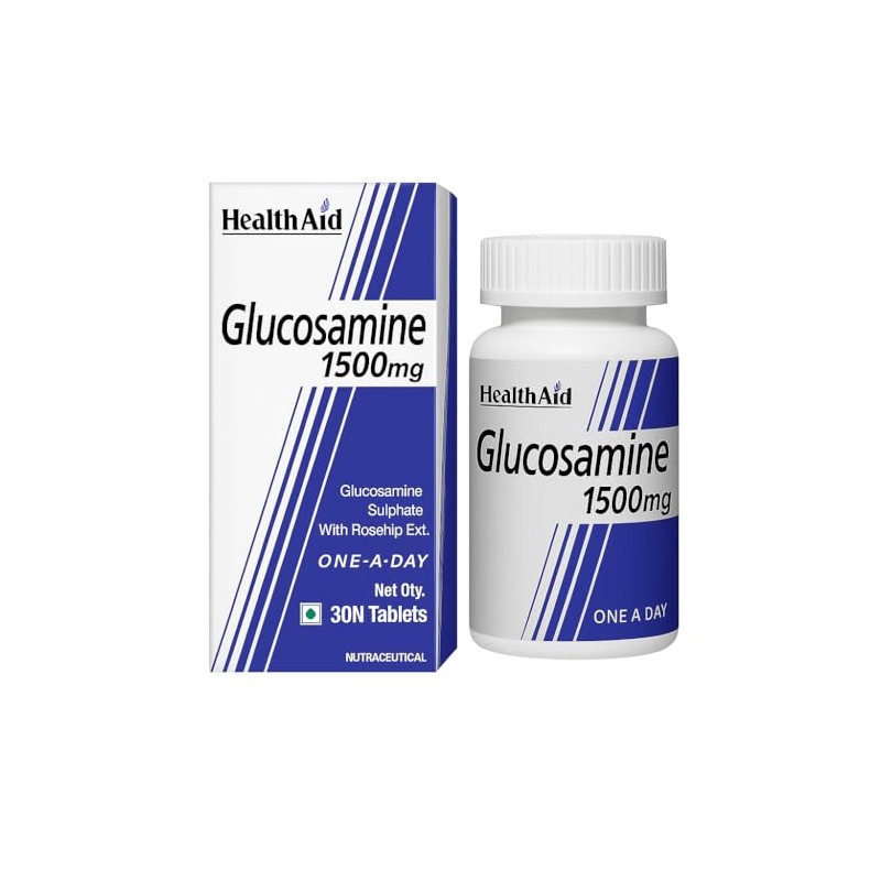 HealthAid Glucosamine Sulphate 2KCl 1500mg - 30 Tablets