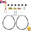 Replacement Parts For UNIVERSAL EMERGENCY PARKING BRAKE CABLE COMPLETE KIT
