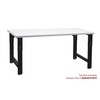 Workbench Table Frame 20" Depth - Black - 30" to