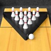 TORPSPORTS Shuffleboard Bowling Pin Set,Tabletop Shuffleboard Bowling Portable Shuffleboard Bowling