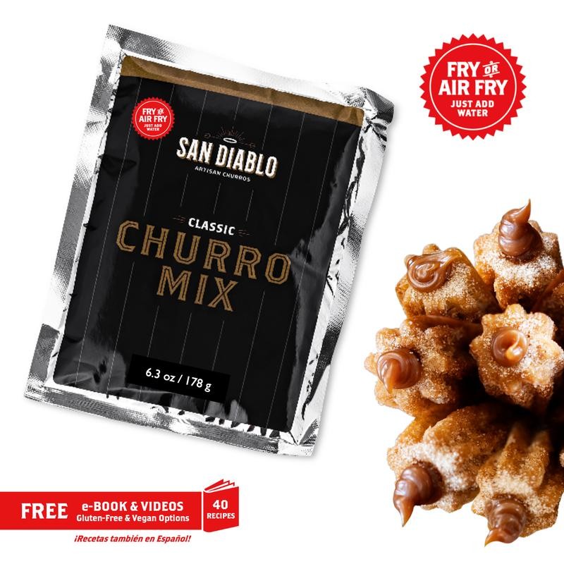 Classic Churro Mix: Just-Add-Water Dough Mix - Size: 3-Pack