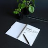 Rodia Ballpoint Pen Script 0.7mm Hexagonal Axis Aluminum Body Hairline