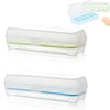 Pack of 2 Egg Containers, Fridge Egg Containers, Plastic Egg